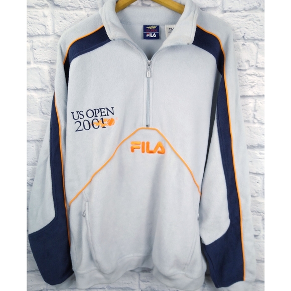 Fila Tops - Vintage 01 Fila US Open Fleece Pullover Sweatshirt